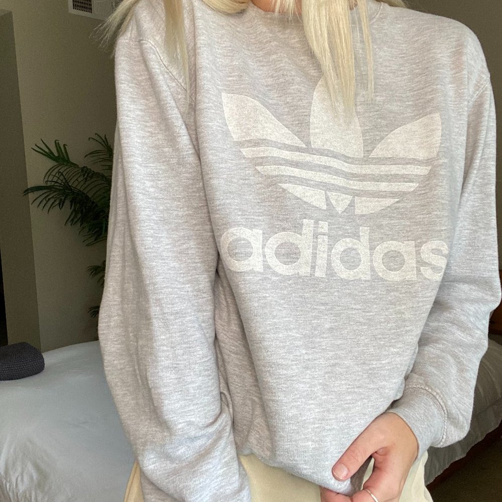 adidas crew neck
